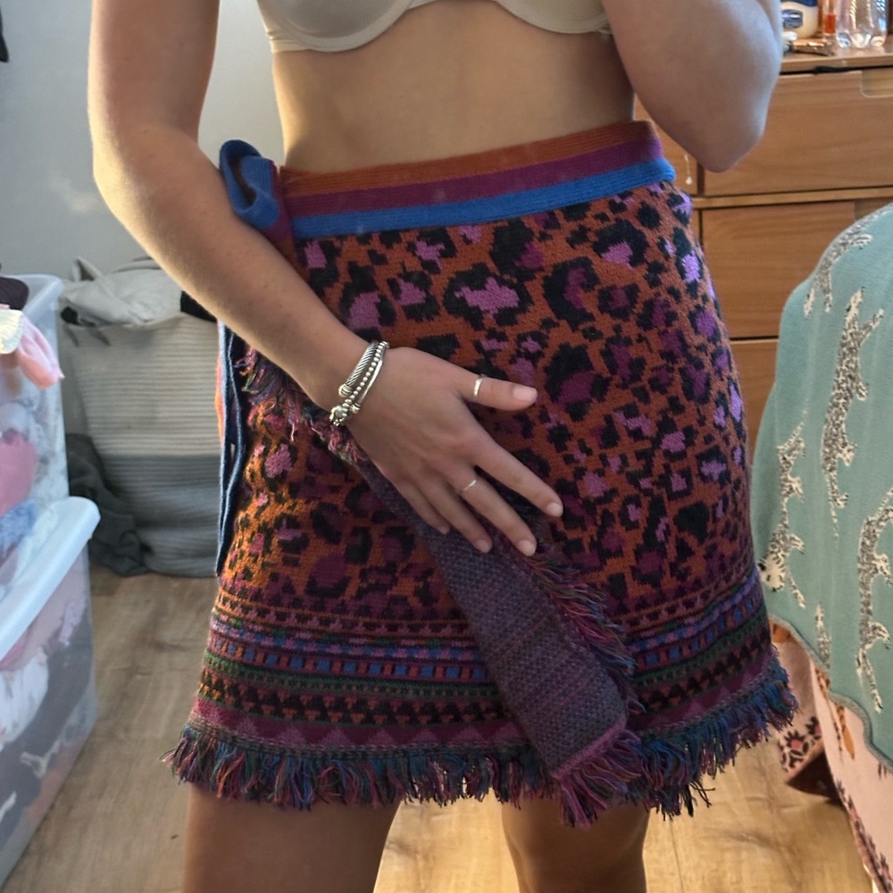 Farm rio wrap skirt